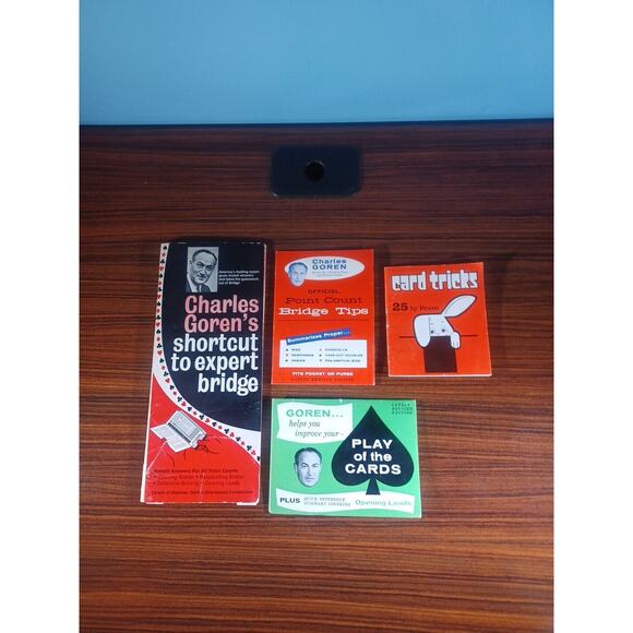 Charles Goren Play Of The Cards Bridge, Poker & Tricks - Picture 2 of 9